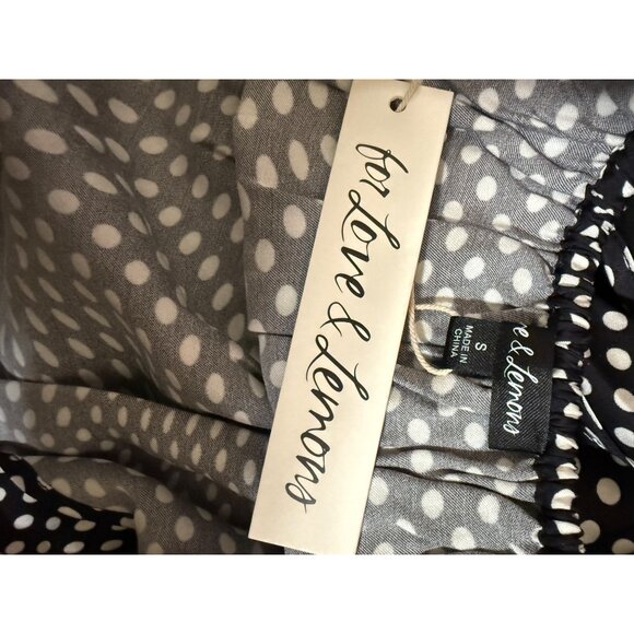 For Love & Lemons ANYA PUFF SLEEVE MINI DRESS NWT Small $234 - Picture 8 of 11